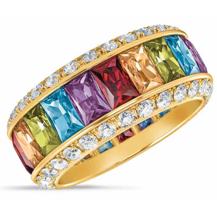 Regenbogen Ewigkeitsring