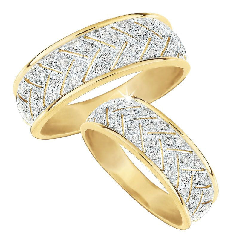Diamant-Feuerring
